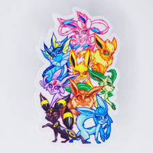 Load image into Gallery viewer, Evolving Fluffballs (Vinyl Sticker)
