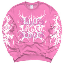 Load image into Gallery viewer, Live Laugh Love (Sweatshirt) KAWAII VERSION!!