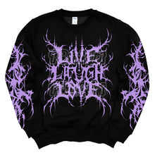 Load image into Gallery viewer, Live Laugh Love (Sweatshirt) KAWAII VERSION!!