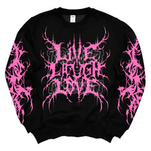 Load image into Gallery viewer, Live Laugh Love (Sweatshirt) KAWAII VERSION!!