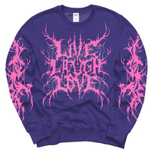 Load image into Gallery viewer, Live Laugh Love (Sweatshirt) KAWAII VERSION!!