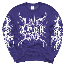 Load image into Gallery viewer, Live Laugh Love (Sweatshirt) KAWAII VERSION!!