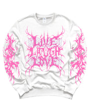 Load image into Gallery viewer, Live Laugh Love (Sweatshirt) KAWAII VERSION!!