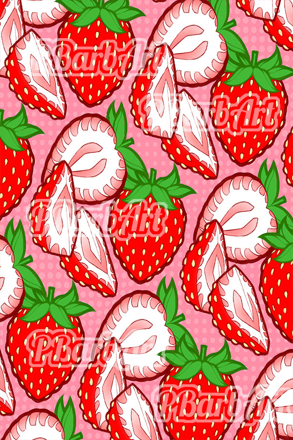 Strawberries (Art Print)
