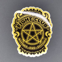 Load image into Gallery viewer, Witch Fight Club - Gold (Vinyl Sticker)