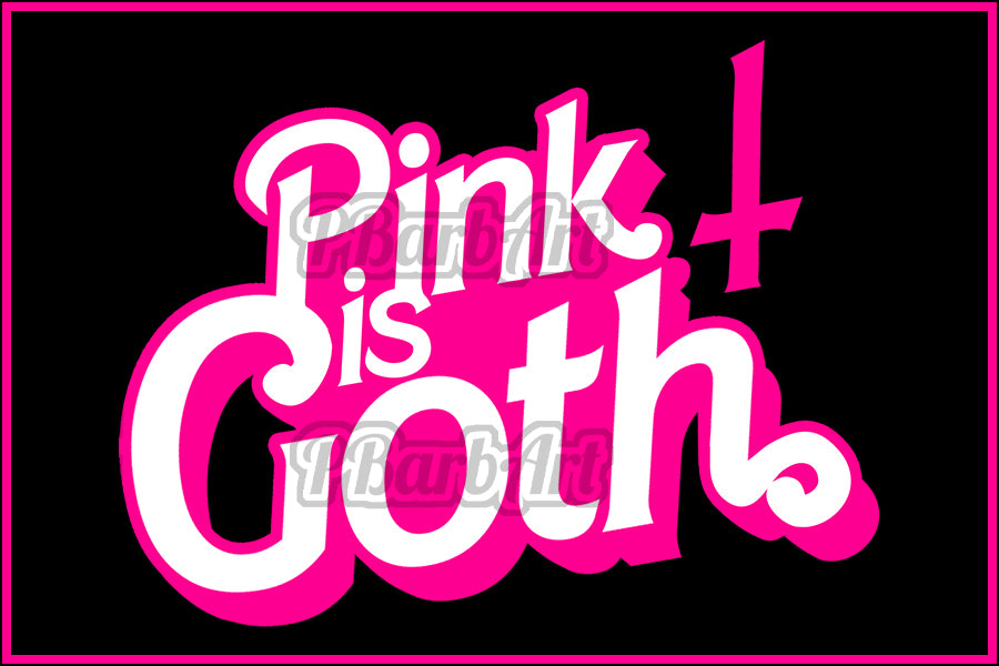 Pink is Goth (Art Print)