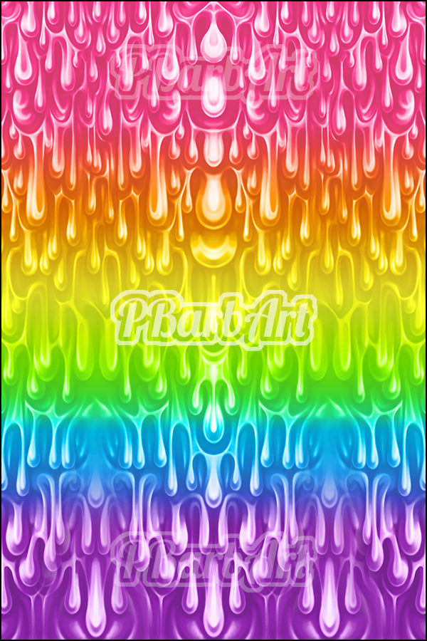 Rainbow-Slime (Art Print)
