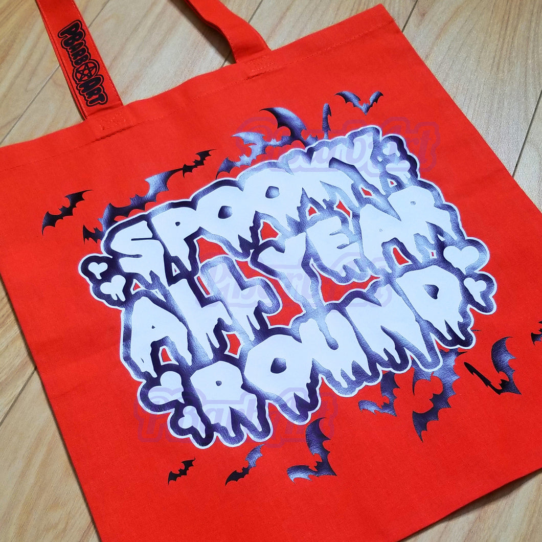 Spooky All Year Round (Tote Bag)